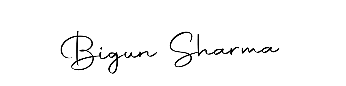 It looks lik you need a new signature style for name Bigun Sharma. Design unique handwritten (Autography-DOLnW) signature with our free signature maker in just a few clicks. Bigun Sharma signature style 10 images and pictures png