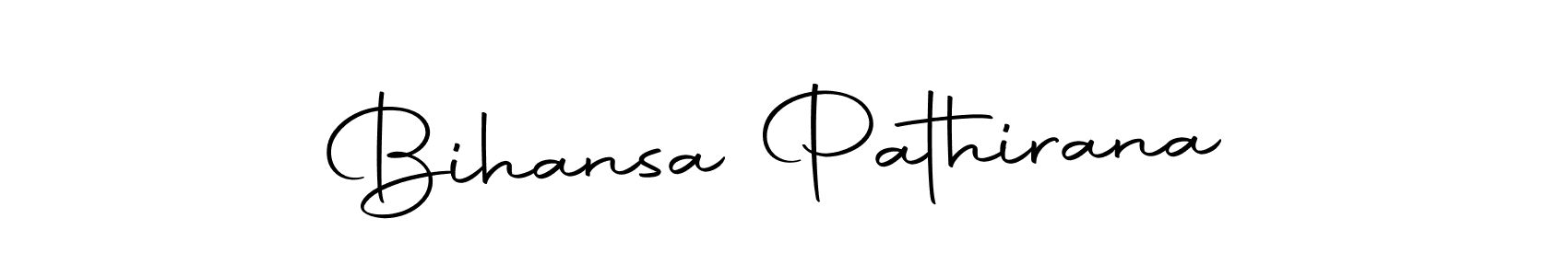 Design your own signature with our free online signature maker. With this signature software, you can create a handwritten (Autography-DOLnW) signature for name Bihansa Pathirana. Bihansa Pathirana signature style 10 images and pictures png