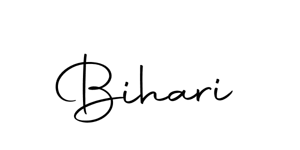 Design your own signature with our free online signature maker. With this signature software, you can create a handwritten (Autography-DOLnW) signature for name Bihari. Bihari signature style 10 images and pictures png