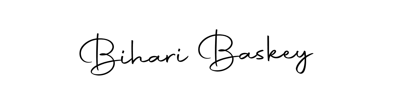 Design your own signature with our free online signature maker. With this signature software, you can create a handwritten (Autography-DOLnW) signature for name Bihari Baskey. Bihari Baskey signature style 10 images and pictures png