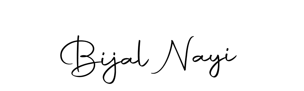 Use a signature maker to create a handwritten signature online. With this signature software, you can design (Autography-DOLnW) your own signature for name Bijal Nayi. Bijal Nayi signature style 10 images and pictures png