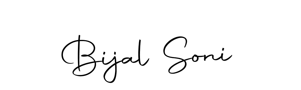 How to make Bijal Soni signature? Autography-DOLnW is a professional autograph style. Create handwritten signature for Bijal Soni name. Bijal Soni signature style 10 images and pictures png