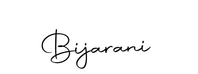 Make a beautiful signature design for name Bijarani. With this signature (Autography-DOLnW) style, you can create a handwritten signature for free. Bijarani signature style 10 images and pictures png