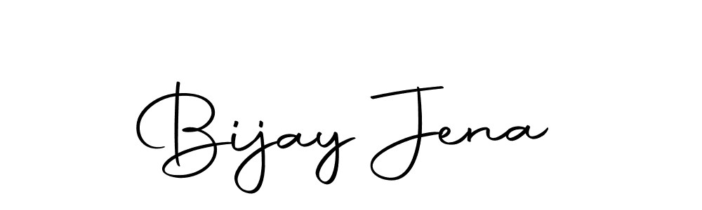 Make a beautiful signature design for name Bijay Jena. With this signature (Autography-DOLnW) style, you can create a handwritten signature for free. Bijay Jena signature style 10 images and pictures png