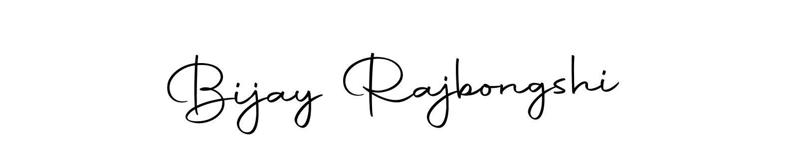 Create a beautiful signature design for name Bijay Rajbongshi. With this signature (Autography-DOLnW) fonts, you can make a handwritten signature for free. Bijay Rajbongshi signature style 10 images and pictures png