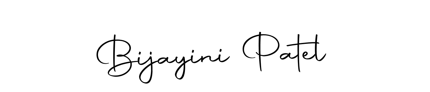 Bijayini Patel stylish signature style. Best Handwritten Sign (Autography-DOLnW) for my name. Handwritten Signature Collection Ideas for my name Bijayini Patel. Bijayini Patel signature style 10 images and pictures png