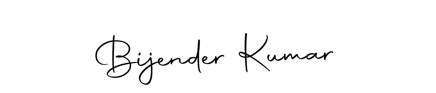 You should practise on your own different ways (Autography-DOLnW) to write your name (Bijender Kumar) in signature. don't let someone else do it for you. Bijender Kumar signature style 10 images and pictures png