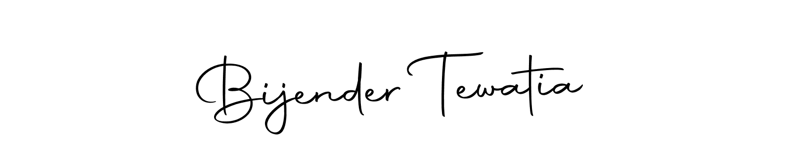 if you are searching for the best signature style for your name Bijender Tewatia. so please give up your signature search. here we have designed multiple signature styles  using Autography-DOLnW. Bijender Tewatia signature style 10 images and pictures png