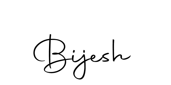 Create a beautiful signature design for name Bijesh. With this signature (Autography-DOLnW) fonts, you can make a handwritten signature for free. Bijesh signature style 10 images and pictures png