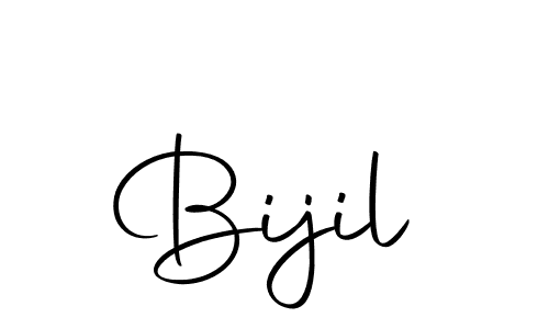 You should practise on your own different ways (Autography-DOLnW) to write your name (Bijil) in signature. don't let someone else do it for you. Bijil signature style 10 images and pictures png