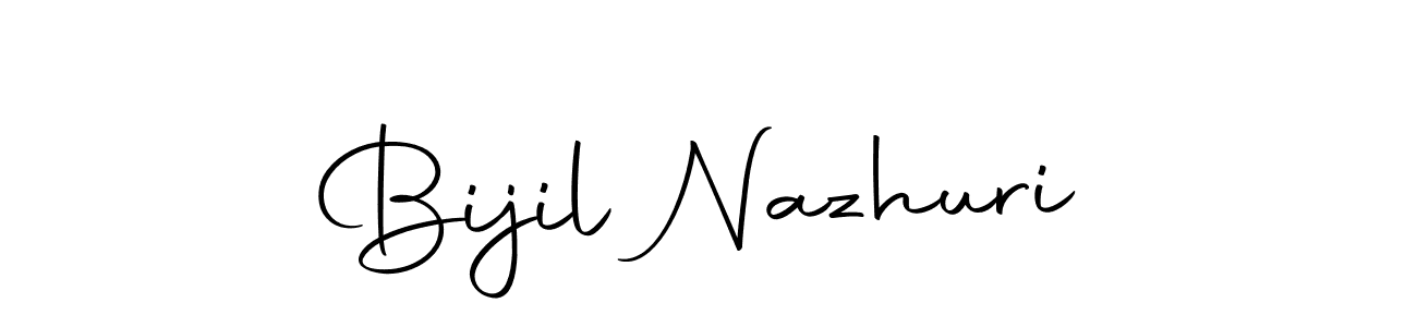 This is the best signature style for the Bijil Nazhuri name. Also you like these signature font (Autography-DOLnW). Mix name signature. Bijil Nazhuri signature style 10 images and pictures png