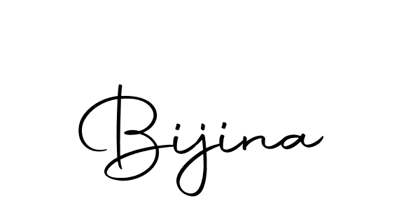 Bijina stylish signature style. Best Handwritten Sign (Autography-DOLnW) for my name. Handwritten Signature Collection Ideas for my name Bijina. Bijina signature style 10 images and pictures png