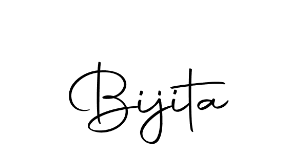 Bijita stylish signature style. Best Handwritten Sign (Autography-DOLnW) for my name. Handwritten Signature Collection Ideas for my name Bijita. Bijita signature style 10 images and pictures png