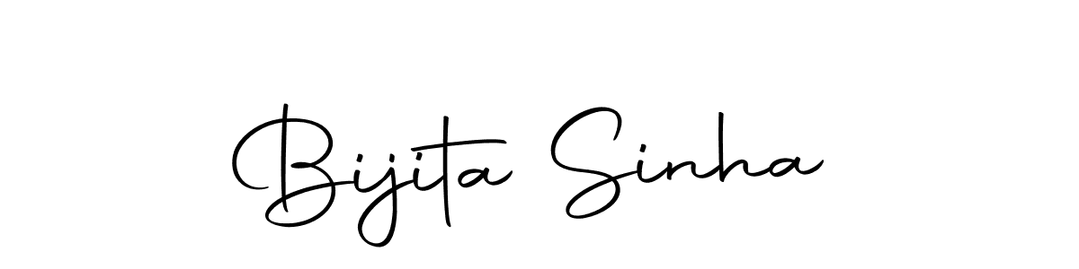 How to make Bijita Sinha signature? Autography-DOLnW is a professional autograph style. Create handwritten signature for Bijita Sinha name. Bijita Sinha signature style 10 images and pictures png