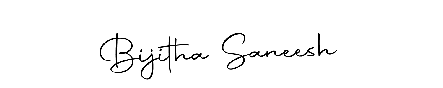 Best and Professional Signature Style for Bijitha Saneesh. Autography-DOLnW Best Signature Style Collection. Bijitha Saneesh signature style 10 images and pictures png