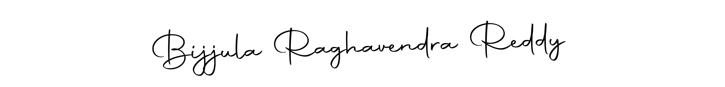 Make a beautiful signature design for name Bijjula Raghavendra Reddy. With this signature (Autography-DOLnW) style, you can create a handwritten signature for free. Bijjula Raghavendra Reddy signature style 10 images and pictures png