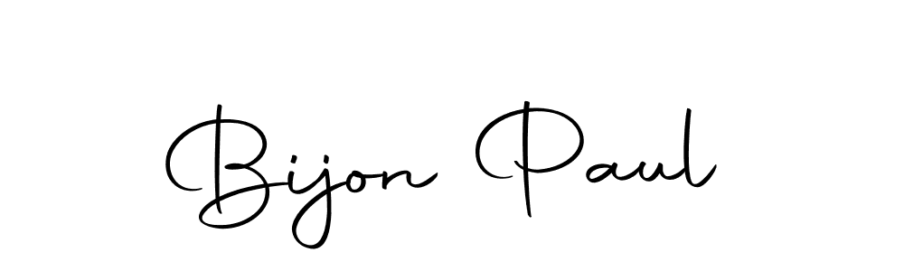 Make a beautiful signature design for name Bijon Paul. Use this online signature maker to create a handwritten signature for free. Bijon Paul signature style 10 images and pictures png