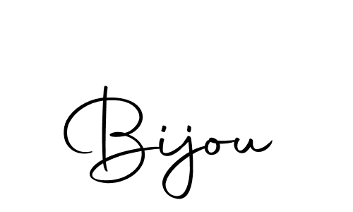 How to make Bijou signature? Autography-DOLnW is a professional autograph style. Create handwritten signature for Bijou name. Bijou signature style 10 images and pictures png