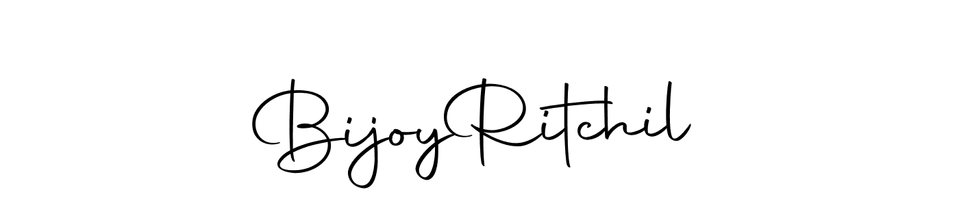 Use a signature maker to create a handwritten signature online. With this signature software, you can design (Autography-DOLnW) your own signature for name Bijoy  Ritchil. Bijoy  Ritchil signature style 10 images and pictures png