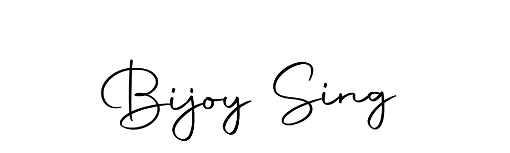 How to make Bijoy Sing name signature. Use Autography-DOLnW style for creating short signs online. This is the latest handwritten sign. Bijoy Sing signature style 10 images and pictures png