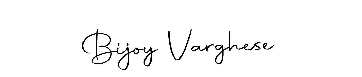 You should practise on your own different ways (Autography-DOLnW) to write your name (Bijoy Varghese) in signature. don't let someone else do it for you. Bijoy Varghese signature style 10 images and pictures png