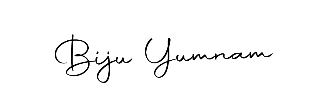 Create a beautiful signature design for name Biju Yumnam. With this signature (Autography-DOLnW) fonts, you can make a handwritten signature for free. Biju Yumnam signature style 10 images and pictures png