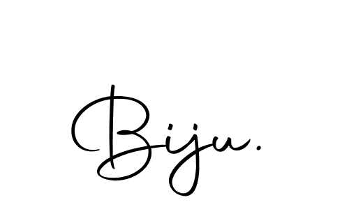 Make a beautiful signature design for name Biju.. With this signature (Autography-DOLnW) style, you can create a handwritten signature for free. Biju. signature style 10 images and pictures png