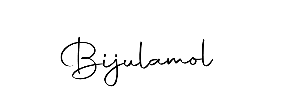 Design your own signature with our free online signature maker. With this signature software, you can create a handwritten (Autography-DOLnW) signature for name Bijulamol. Bijulamol signature style 10 images and pictures png