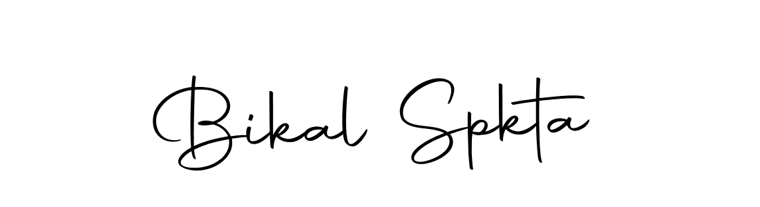 Make a beautiful signature design for name Bikal Spkta. With this signature (Autography-DOLnW) style, you can create a handwritten signature for free. Bikal Spkta signature style 10 images and pictures png