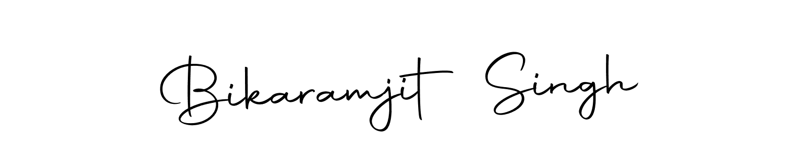 Make a beautiful signature design for name Bikaramjit Singh. With this signature (Autography-DOLnW) style, you can create a handwritten signature for free. Bikaramjit Singh signature style 10 images and pictures png