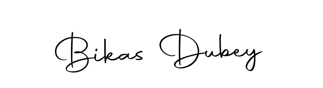 Design your own signature with our free online signature maker. With this signature software, you can create a handwritten (Autography-DOLnW) signature for name Bikas Dubey. Bikas Dubey signature style 10 images and pictures png