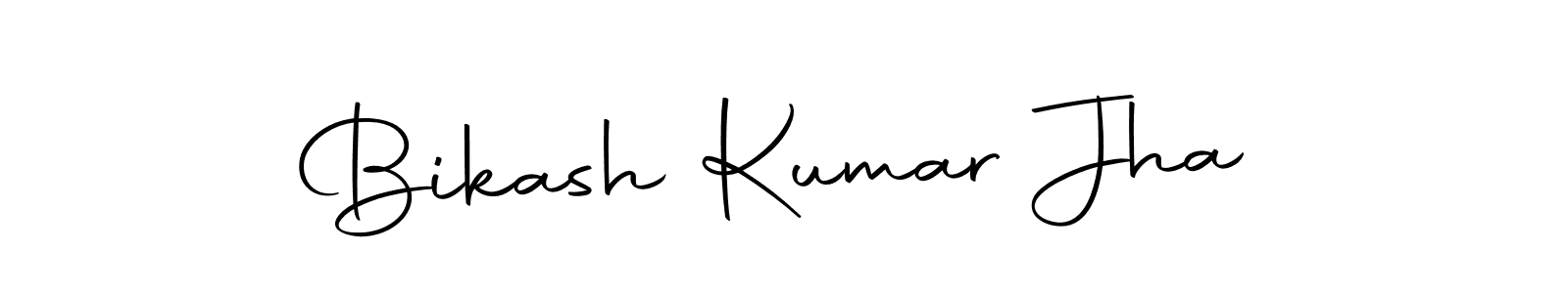 Make a beautiful signature design for name Bikash Kumar Jha. With this signature (Autography-DOLnW) style, you can create a handwritten signature for free. Bikash Kumar Jha signature style 10 images and pictures png