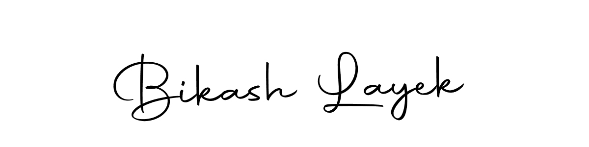 Design your own signature with our free online signature maker. With this signature software, you can create a handwritten (Autography-DOLnW) signature for name Bikash Layek. Bikash Layek signature style 10 images and pictures png
