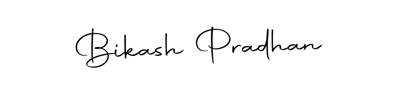 Bikash Pradhan stylish signature style. Best Handwritten Sign (Autography-DOLnW) for my name. Handwritten Signature Collection Ideas for my name Bikash Pradhan. Bikash Pradhan signature style 10 images and pictures png