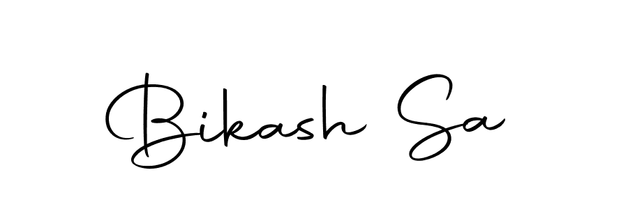 Bikash Sa stylish signature style. Best Handwritten Sign (Autography-DOLnW) for my name. Handwritten Signature Collection Ideas for my name Bikash Sa. Bikash Sa signature style 10 images and pictures png