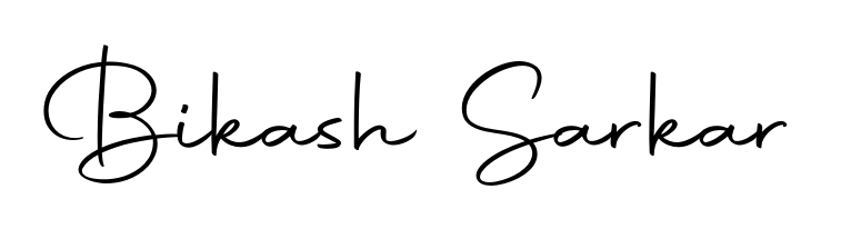 Get an exclusive digital autograph for Bikash Sarkar. The Autography-DOLnW typeface captures the charm of real penmanship on paper. Bikash Sarkar signature style 10 images and pictures png