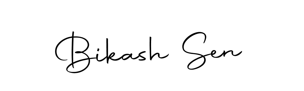 Also we have Bikash Sen name is the best signature style. Create professional handwritten signature collection using Autography-DOLnW autograph style. Bikash Sen signature style 10 images and pictures png