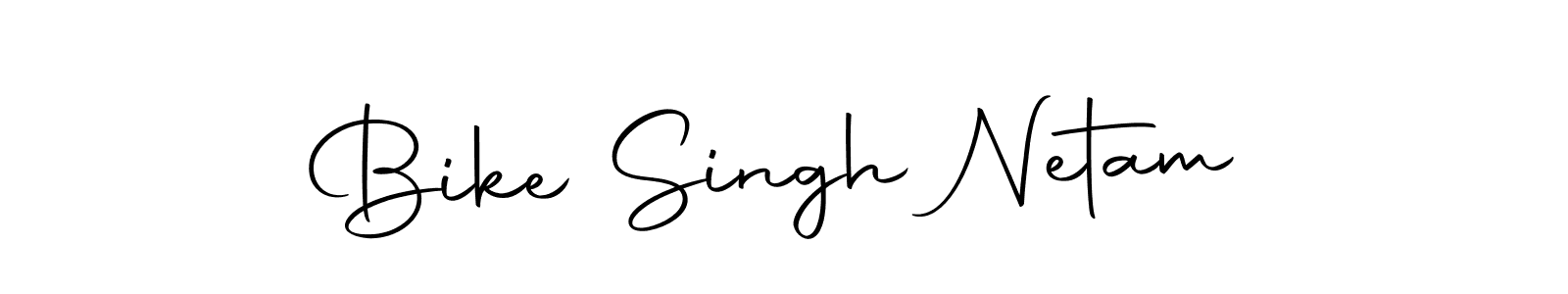 You should practise on your own different ways (Autography-DOLnW) to write your name (Bike Singh Netam) in signature. don't let someone else do it for you. Bike Singh Netam signature style 10 images and pictures png