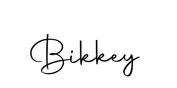 How to make Bikkey signature? Autography-DOLnW is a professional autograph style. Create handwritten signature for Bikkey name. Bikkey signature style 10 images and pictures png