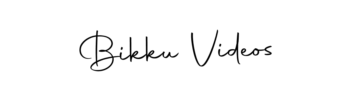 How to make Bikku Videos signature? Autography-DOLnW is a professional autograph style. Create handwritten signature for Bikku Videos name. Bikku Videos signature style 10 images and pictures png