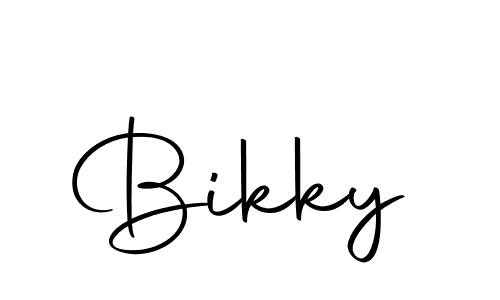 if you are searching for the best signature style for your name Bikky. so please give up your signature search. here we have designed multiple signature styles  using Autography-DOLnW. Bikky signature style 10 images and pictures png