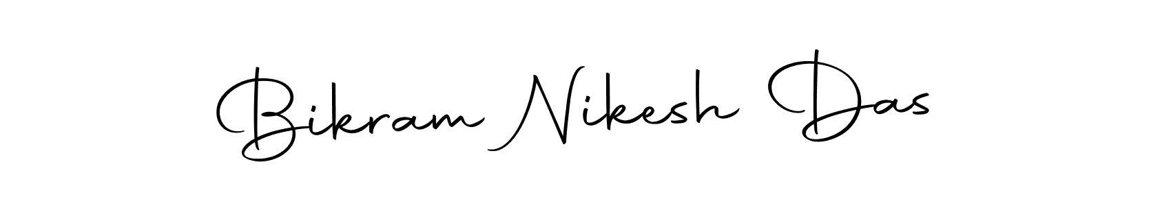 Use a signature maker to create a handwritten signature online. With this signature software, you can design (Autography-DOLnW) your own signature for name Bikram Nikesh Das. Bikram Nikesh Das signature style 10 images and pictures png