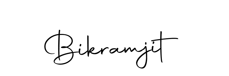 How to make Bikramjit signature? Autography-DOLnW is a professional autograph style. Create handwritten signature for Bikramjit name. Bikramjit signature style 10 images and pictures png