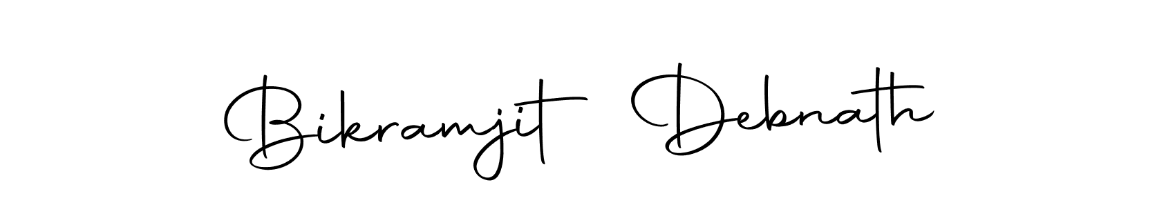 Design your own signature with our free online signature maker. With this signature software, you can create a handwritten (Autography-DOLnW) signature for name Bikramjit Debnath. Bikramjit Debnath signature style 10 images and pictures png