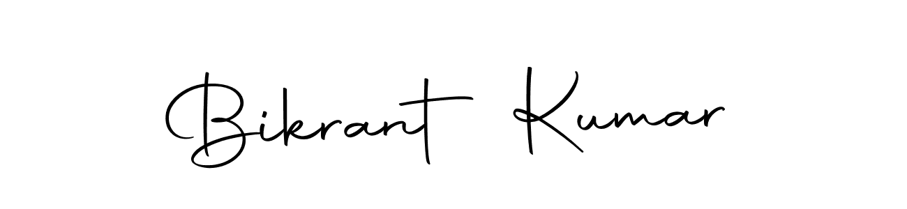 Make a beautiful signature design for name Bikrant Kumar. Use this online signature maker to create a handwritten signature for free. Bikrant Kumar signature style 10 images and pictures png