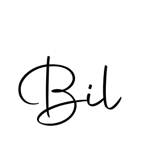 How to make Bil signature? Autography-DOLnW is a professional autograph style. Create handwritten signature for Bil name. Bil signature style 10 images and pictures png