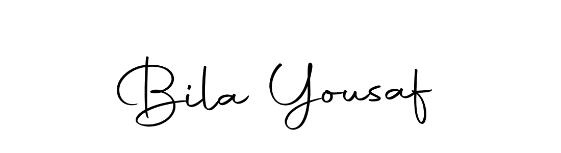 Also we have Bila Yousaf name is the best signature style. Create professional handwritten signature collection using Autography-DOLnW autograph style. Bila Yousaf signature style 10 images and pictures png