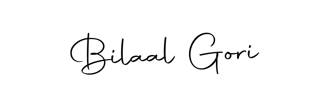 You should practise on your own different ways (Autography-DOLnW) to write your name (Bilaal Gori) in signature. don't let someone else do it for you. Bilaal Gori signature style 10 images and pictures png