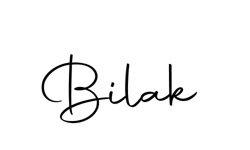 Design your own signature with our free online signature maker. With this signature software, you can create a handwritten (Autography-DOLnW) signature for name Bilak. Bilak signature style 10 images and pictures png