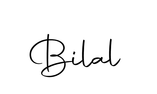 Design your own signature with our free online signature maker. With this signature software, you can create a handwritten (Autography-DOLnW) signature for name Bilal. Bilal signature style 10 images and pictures png